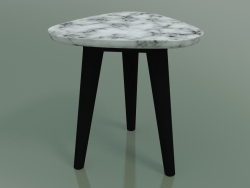 Side table (241, Marble, Black)