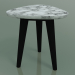 3d model Side table (241, Marble, Black) - preview