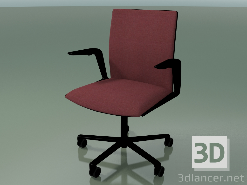 3D Modell Stuhl 4811 (5 Räder, Frontverkleidung - Stoff, V39) - Vorschau