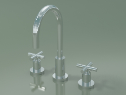 Mixer with two handles and three mounting holes (20 710 892-000010)