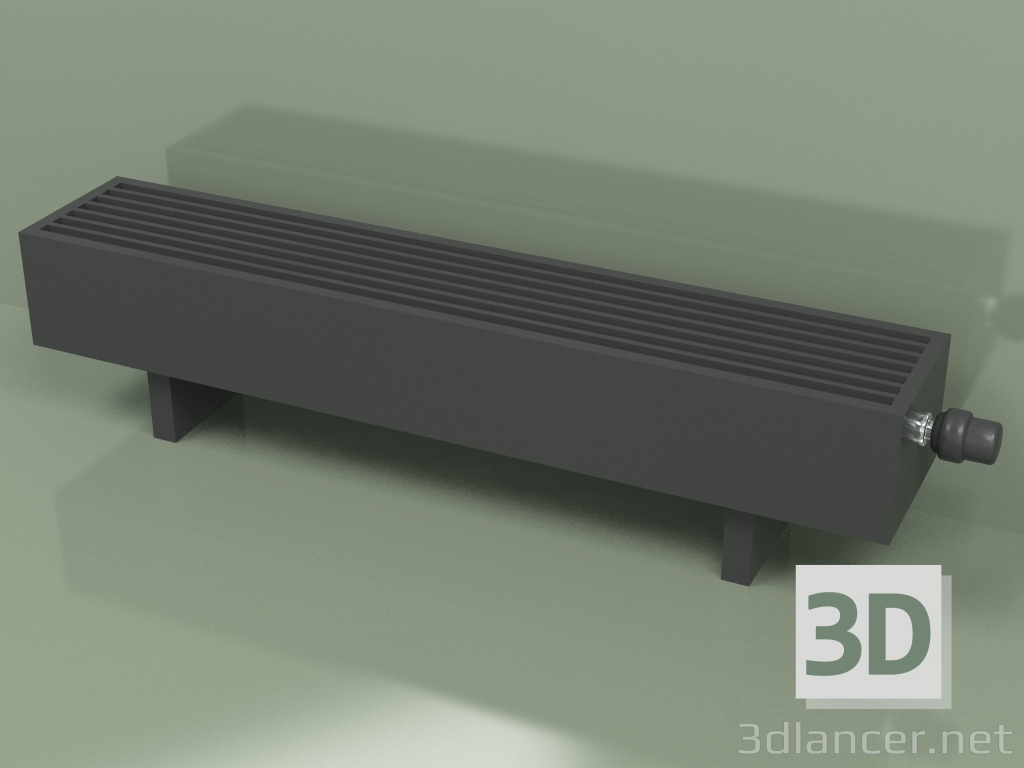 3D modeli Konvektör - Aura Comfort (140x1000x186, RAL 9005) - önizleme