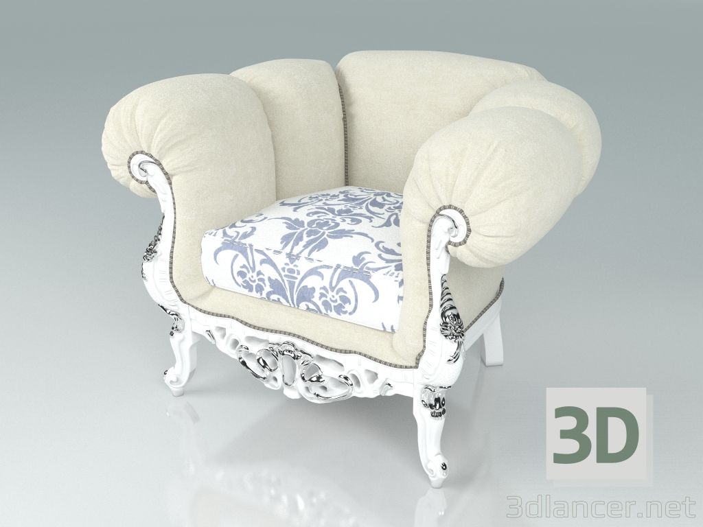 3D Modell Sessel (Art. 13414) - Vorschau