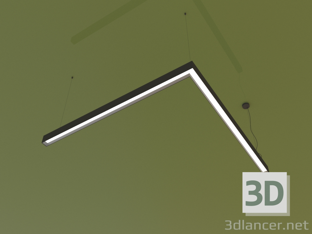 3d model Luminaire ANGLE (1250x1250 mm) - preview