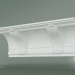 Modelo 3d Cornija de gesso com ornamento КW016 - preview