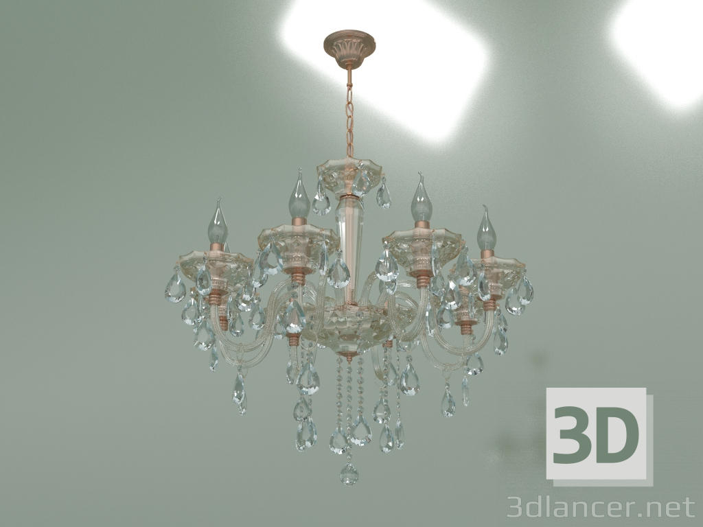 3d model Hanging chandelier 310-8 - preview