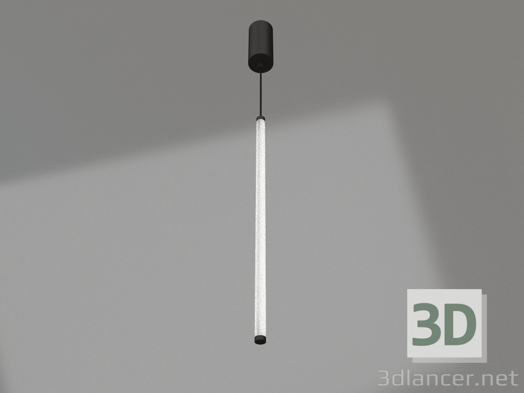 3D Modell Lampe SP-JEDI-HANG-R18-6W Warm3000 (BK, 360 °, 230V) - Vorschau