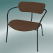 3d model Chair Pavilion (AV11, H 70cm, 65x69cm, Velvet 4 Clay) - preview