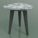 modello 3D Tavolino di servizio (241, marmo, grigio) - anteprima