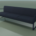 3d model 3-seater sofa 6106 (V59 matt, Steelcut Trio 3 ST00796) - preview
