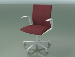 Chair 4817 (5 castors, with fabric upholstery, V12)