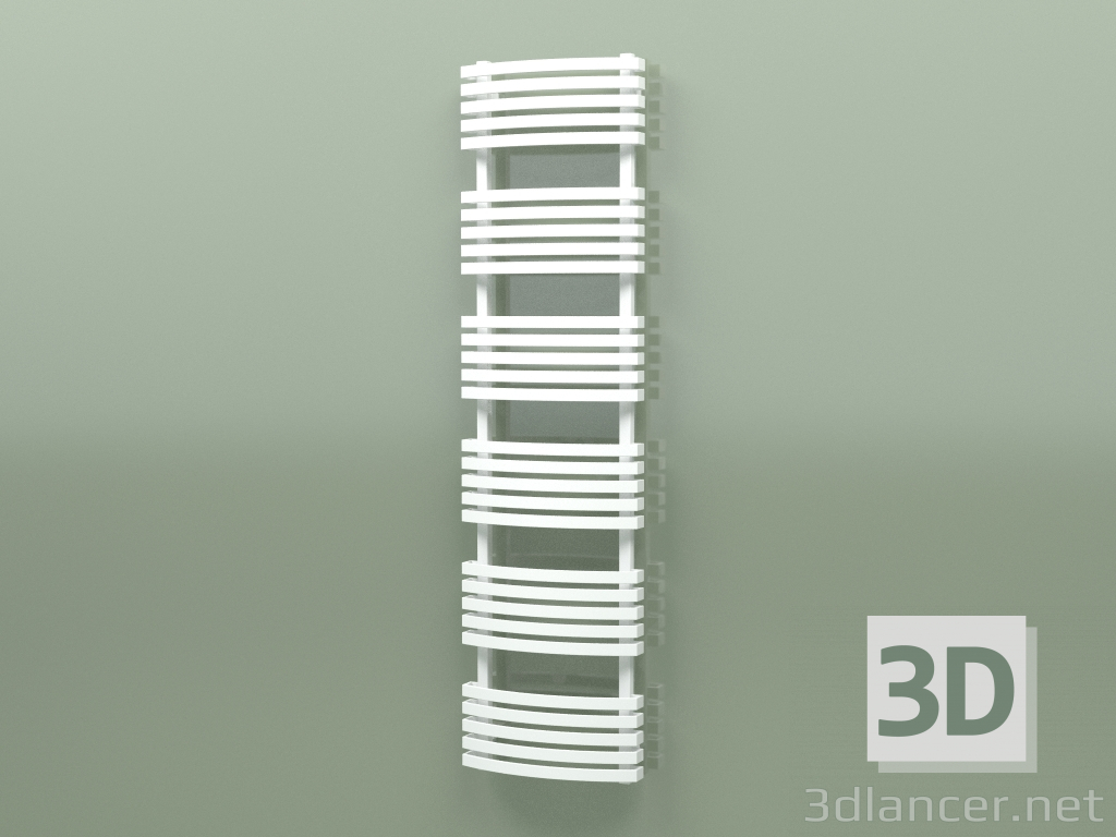 modello 3D Scaldasalviette Kioto (WGKIO181048-SX, 1815x480 mm) - anteprima