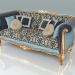 3d model 3-seater sofa (art. 13415) - preview