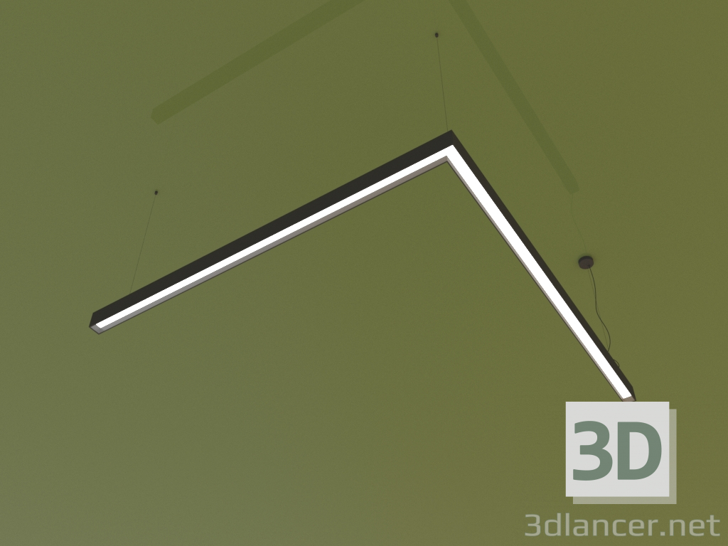 3 डी मॉडल ल्यूमिनेयर एंगल (1500x1500 मिमी) - पूर्वावलोकन