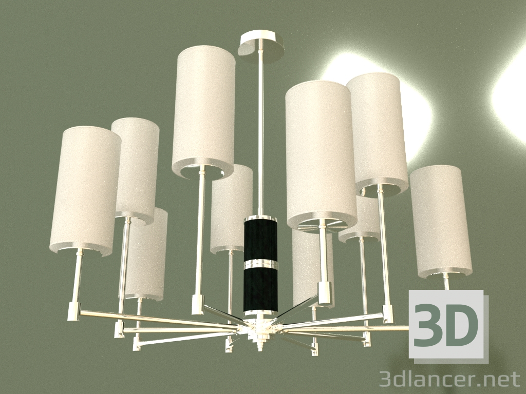 modello 3D Lampadario BELEZA BEL-ZW-10 (N) - anteprima