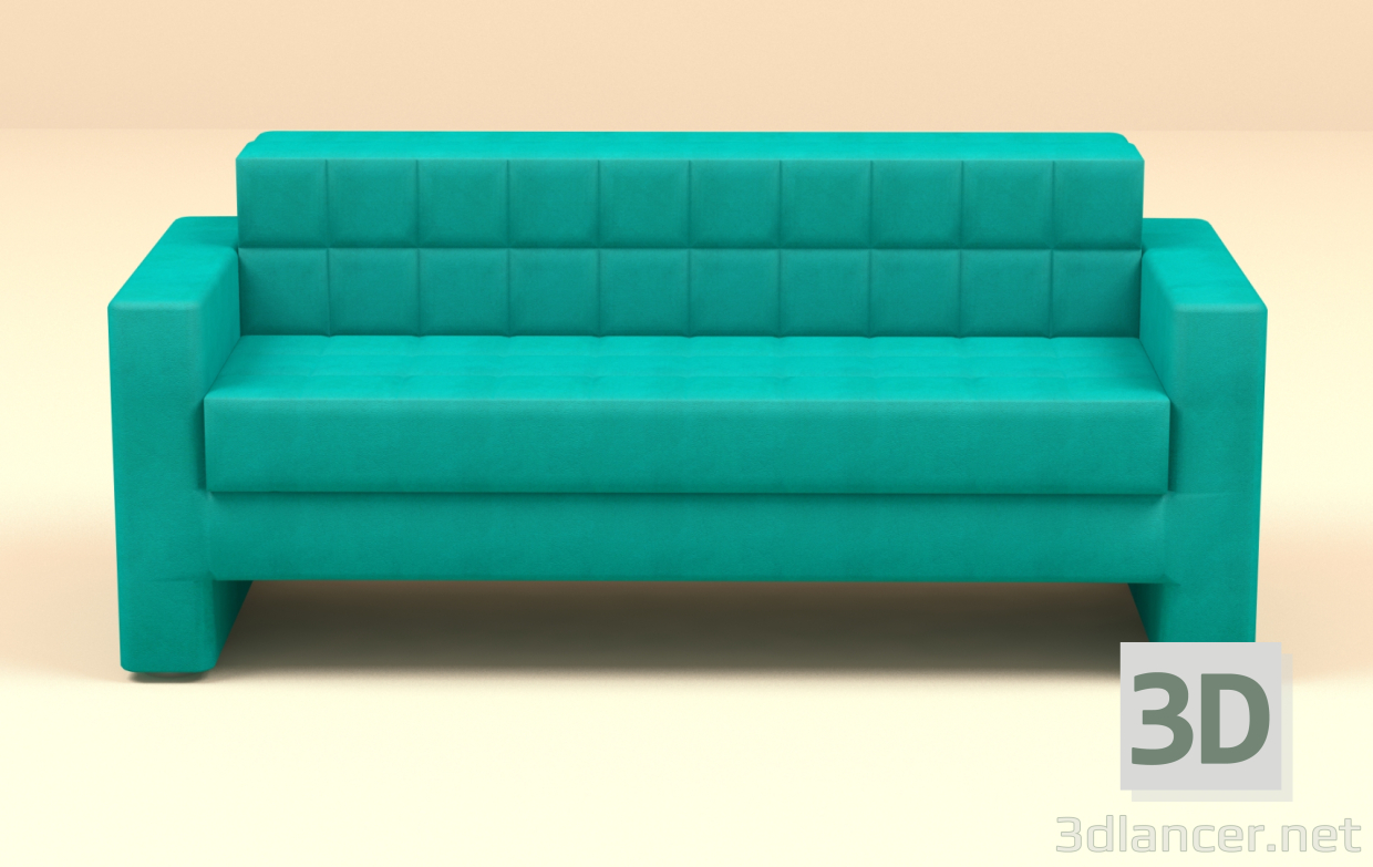 3d Office sofa model buy - render