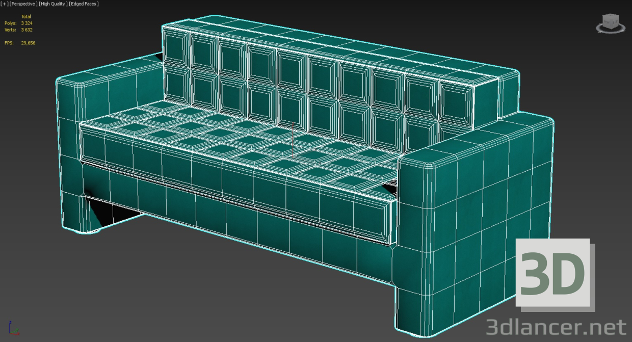 3d model Office sofa 84316