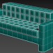 3d Office sofa model buy - render