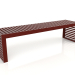 3d model Bench 161 (Wine red) - preview
