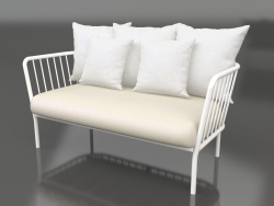 2-Sitzer-Sofa (Weiß)