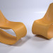3d Rocking Chair model buy - render