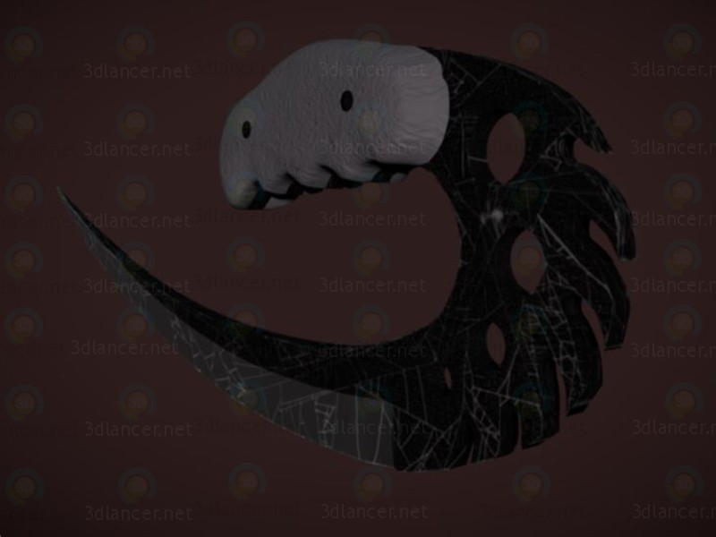 modelo 3D Cuchillo de fantasía - escuchar modelo 3D Cuchillo de fantasía - escuchar
