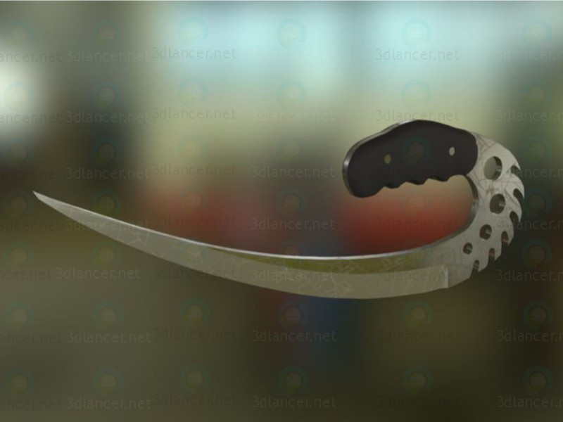 modelo 3D Cuchillo de fantasía - escuchar modelo 3D Cuchillo de fantasía - escuchar