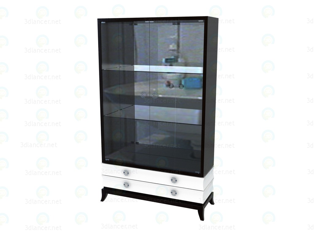 Modelo 3d Vitrine - preview