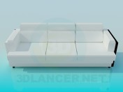 Snow-white sofa