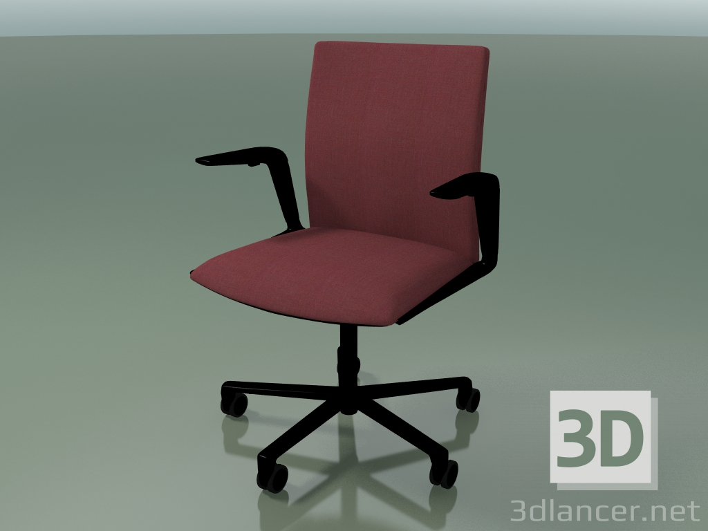 modèle 3D Chaise 4817 (5 roulettes, avec revêtement en tissu, V39) - preview