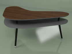 Boomerang coffee table (dark gray)