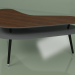 3d model Boomerang coffee table (dark gray) - preview