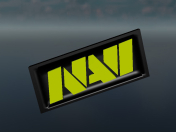NAVI logo in 3D