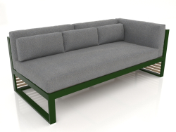 Modular sofa, section 1 right (Bottle green)