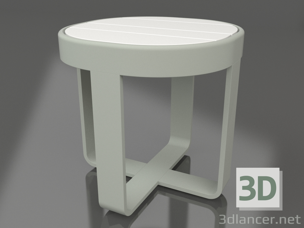 3D Modell Runder Couchtisch Ø42 (DEKTON Zenith, Zementgrau) - Vorschau