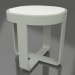 3d модель Кофейный столик круглый Ø42 (DEKTON Zenith, Cement grey) – превью
