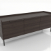 Modelo 3d Móvel de TV 2 1500 mm (nogueira de freixo) - preview