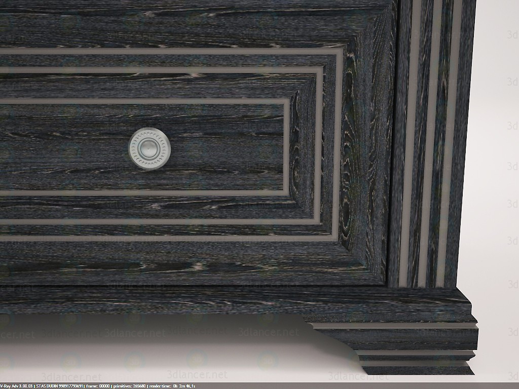 Cajonera NightKOM4S90 3D modelo Compro - render Cajonera NightKOM4S90 3D modelo Compro - render