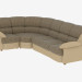 3d модель Кутова диван-ліжко – превью