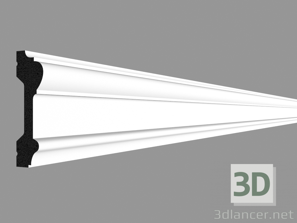 3D modeli Kalıplama (kapı çerçevesi) P9010 (200 x 9,1 x 3 cm) - önizleme