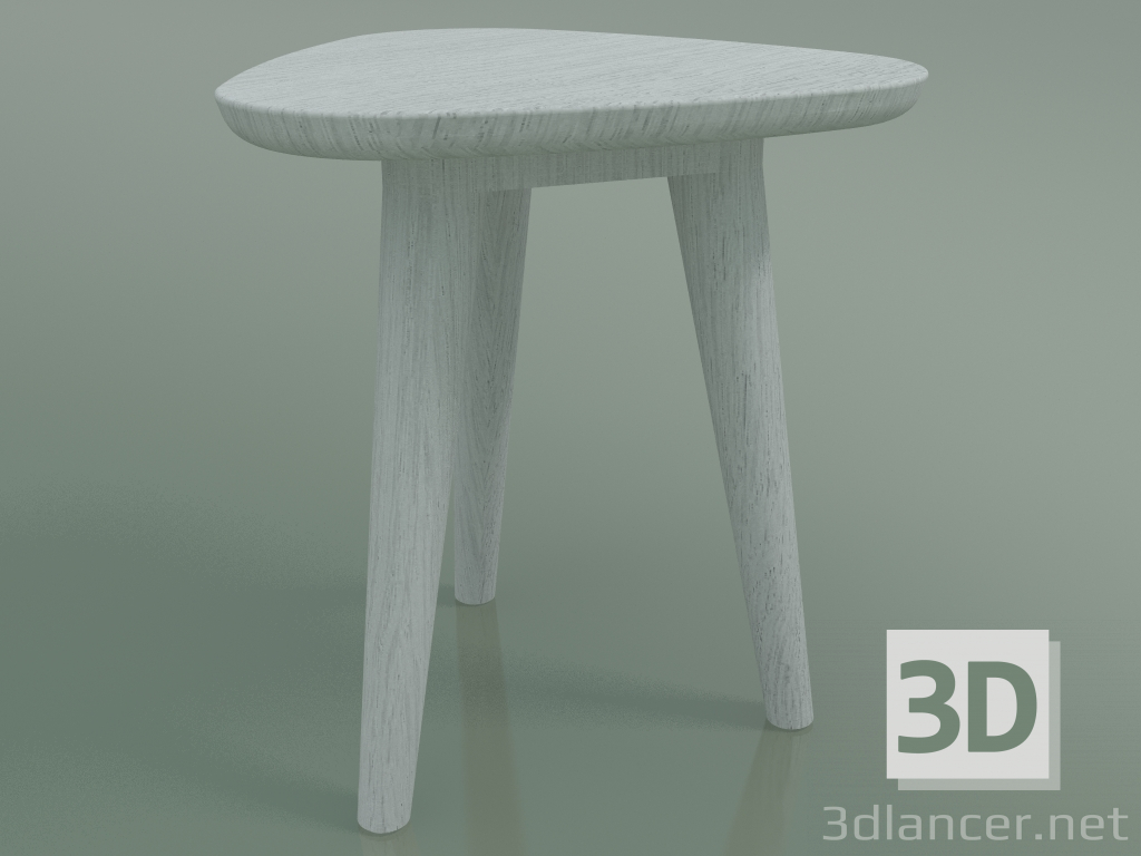 modèle 3D Table d'appoint (241, blanc) - preview