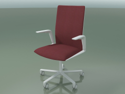 Chair 4829 (5 wheels, front trim - fabric, V12)