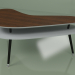 3d model Boomerang coffee table (light gray) - preview