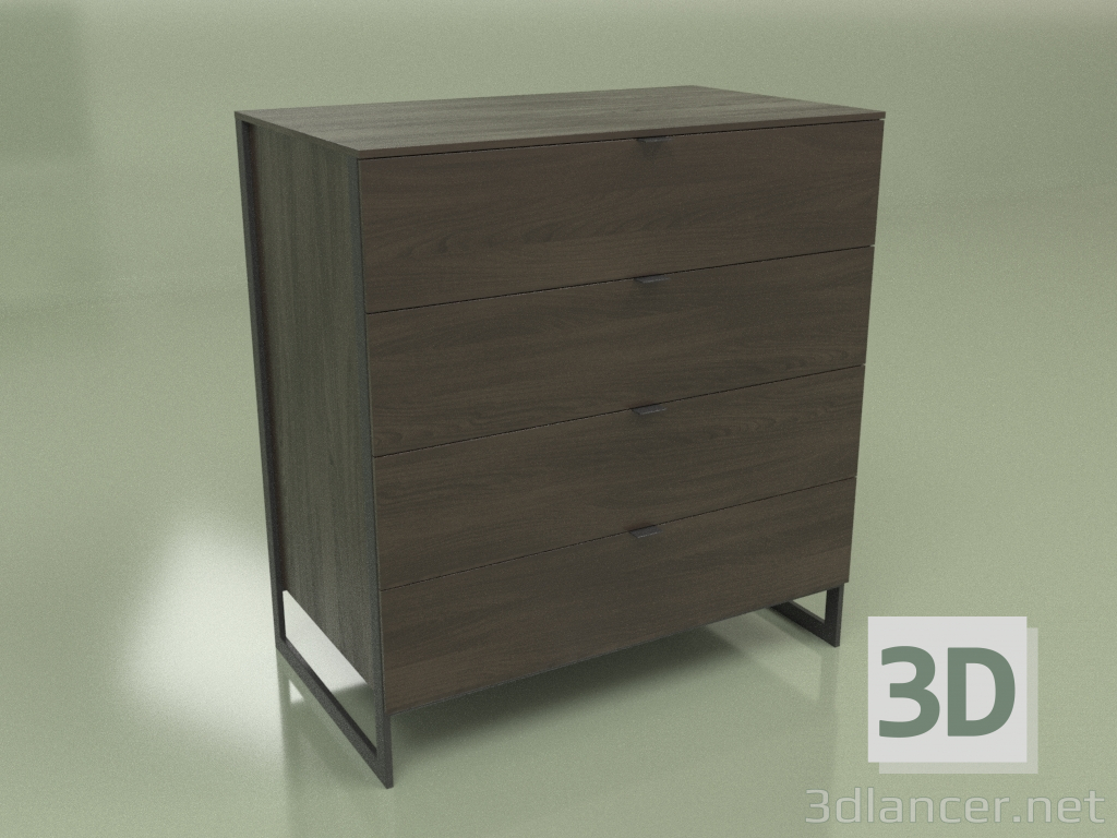 3d model Makon chest of drawers - preview