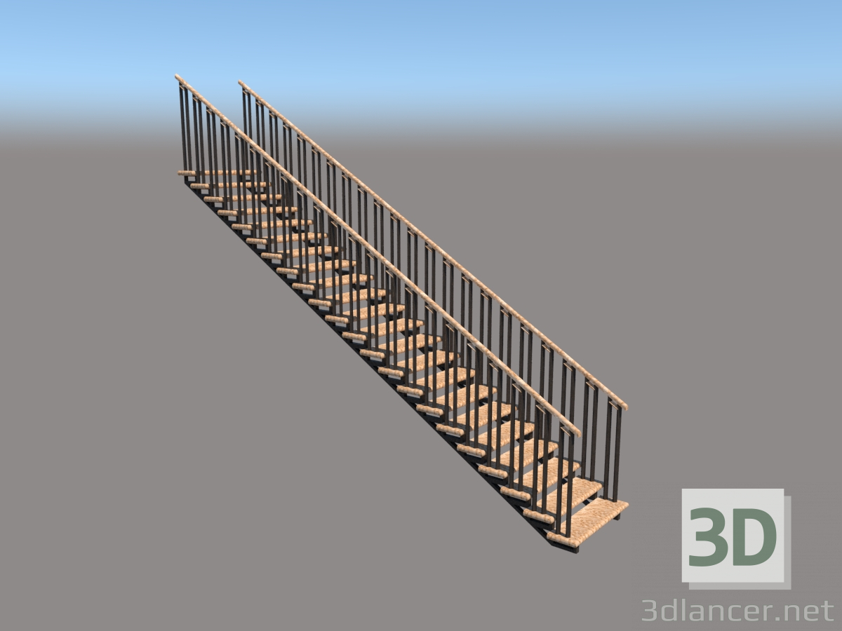 3d model Escaleras - vista previa
