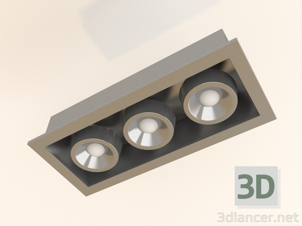 3D Modell Einbauleuchte MFusion L31 - Vorschau