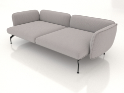 Sofa module 2.5 seater deep with armrests 85