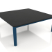 modello 3D Tavolino 94×94 (Grigio blu, DEKTON Domoos) - anteprima
