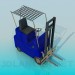 modello 3D Elevatori per auto - anteprima