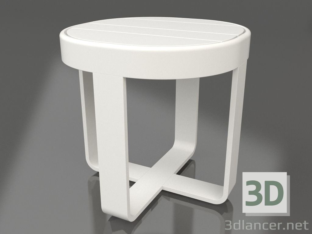 3D Modell Runder Couchtisch Ø42 (DEKTON Zenith, Achatgrau) - Vorschau