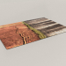 3d model Alfombra 1600x2300 mm - vista previa